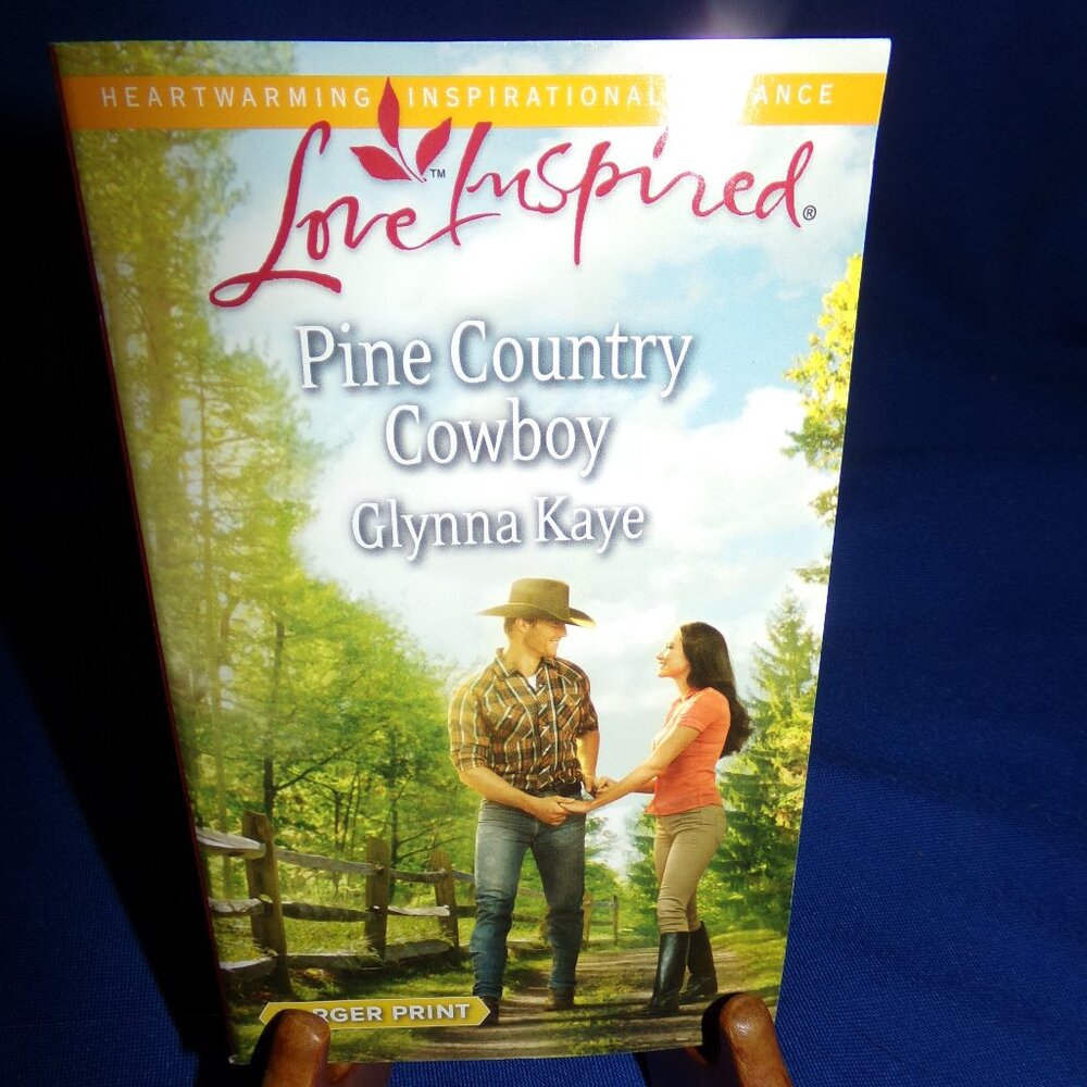Pine Country Cowboy by Glynna Kaye (2014, Paperback, Large Type) Love Inspired